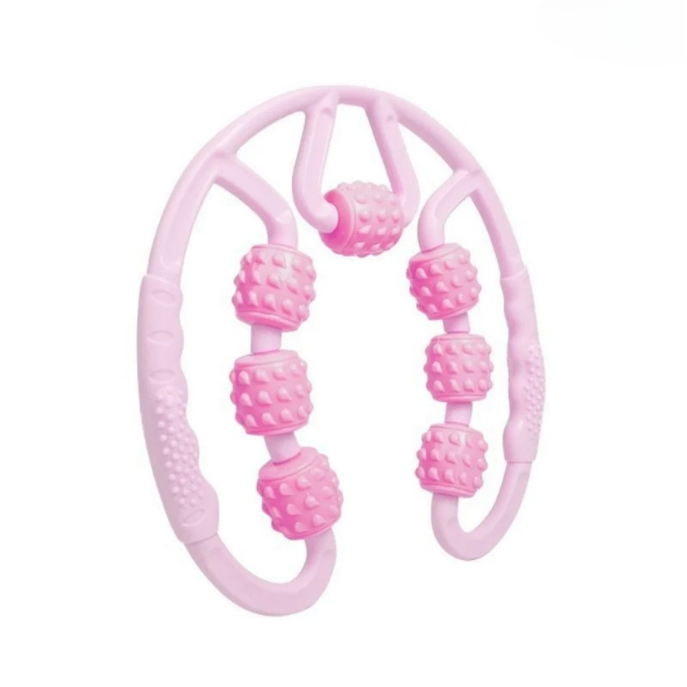 Pilates Yoga Roller - ลูกกลิ้งผ่อนคลายกล้ามเนื้อ รูปตัว U ลูกกลิ้งนวดพิลาทิส นวดลดเซลลูไลท์ ลดสัดส่วนขา