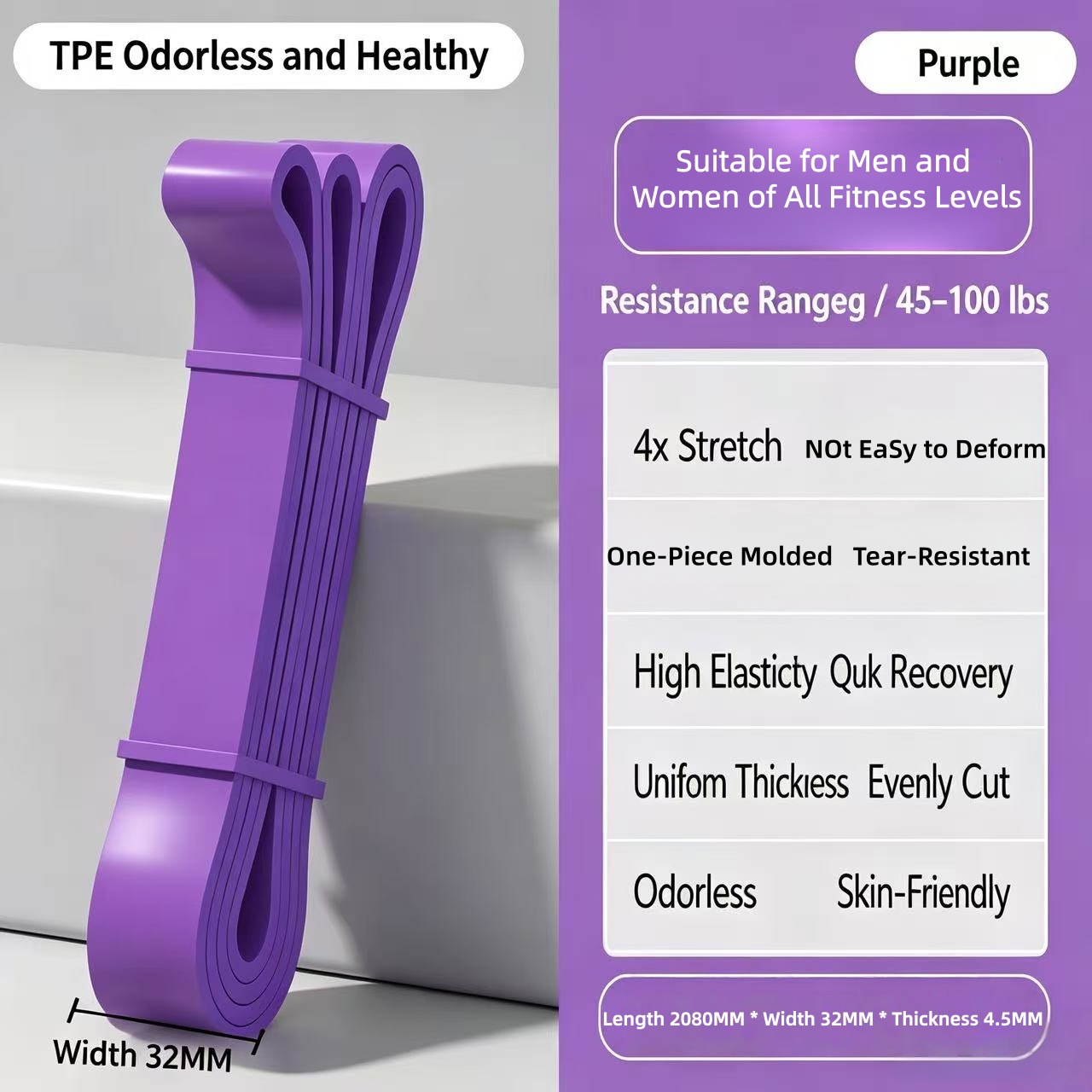 สายยางยืดออกกำลังกาย TPE 6 ระด - Pilates And Yoga Difference บทวิจารณ์และราคา