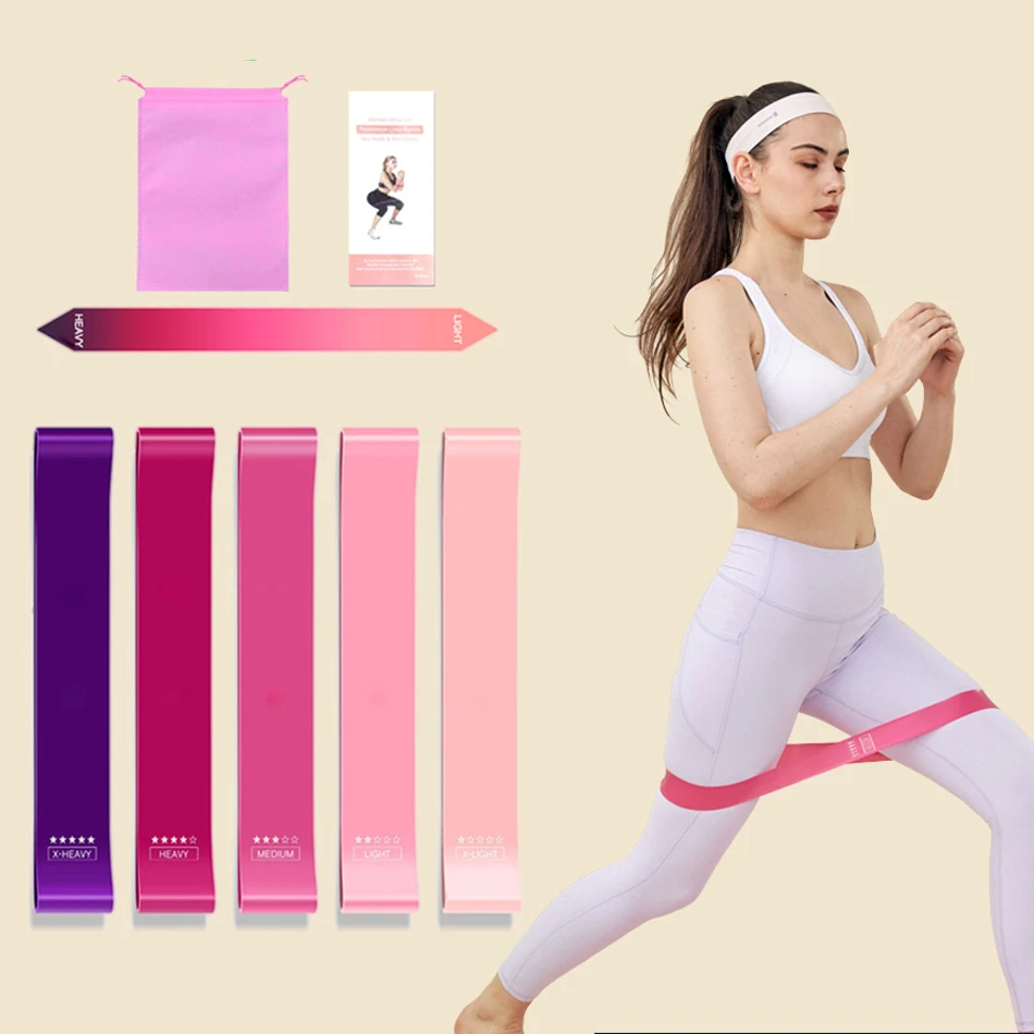 ยางยืดออกกําลังกายแบบยืดหยุ่น  - Pilates And Yoga Difference บทวิจารณ์และราคา