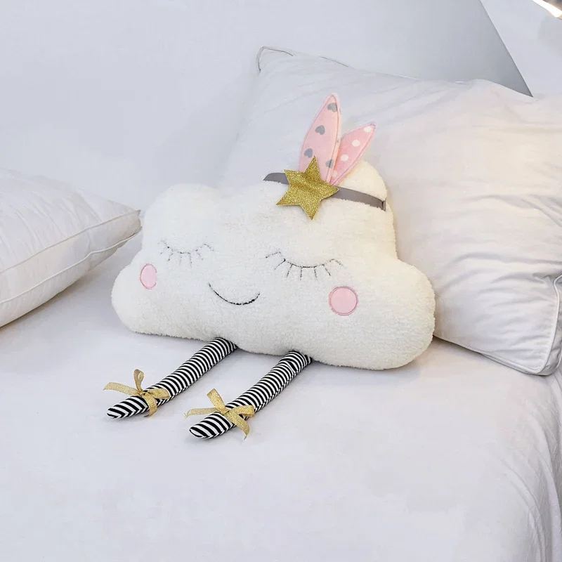 Cloud Plushของเล่นตกแต่งหมอนสำ - Bolster Cushion Round บทวิจารณ์และราคา