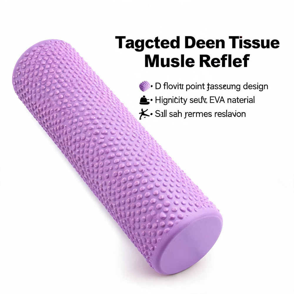 ลูกกลิ้งโยคะทรงกลมทำจากโฟม EVA - Pilates Yoga Roller บทวิจารณ์และราคา