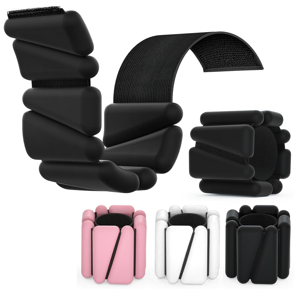 น้ำหนักข้อเท้าและข้อมือซิลิโคน - Pilates Yoga Barre บทวิจารณ์และราคา
