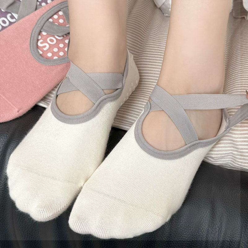 ถุงเท้าโยคะสำหรับผู้หญิงมืออาช - Pilates Yoga Youtube บทวิจารณ์และราคา