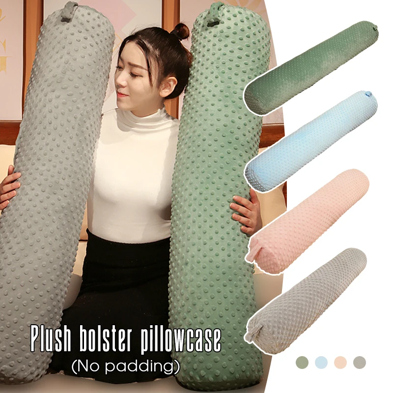 ปลอกหมอนข้างทรงกลม ผ้ากำมะหยี่ - Bolster Cushion Round บทวิจารณ์และราคา