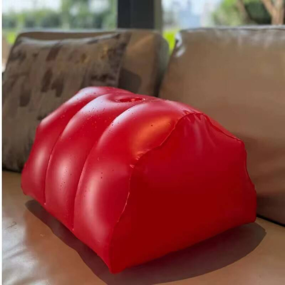 หนัง PU หมอนเป่าลม Half Moon S - Bolster Cushion Round บทวิจารณ์และราคา