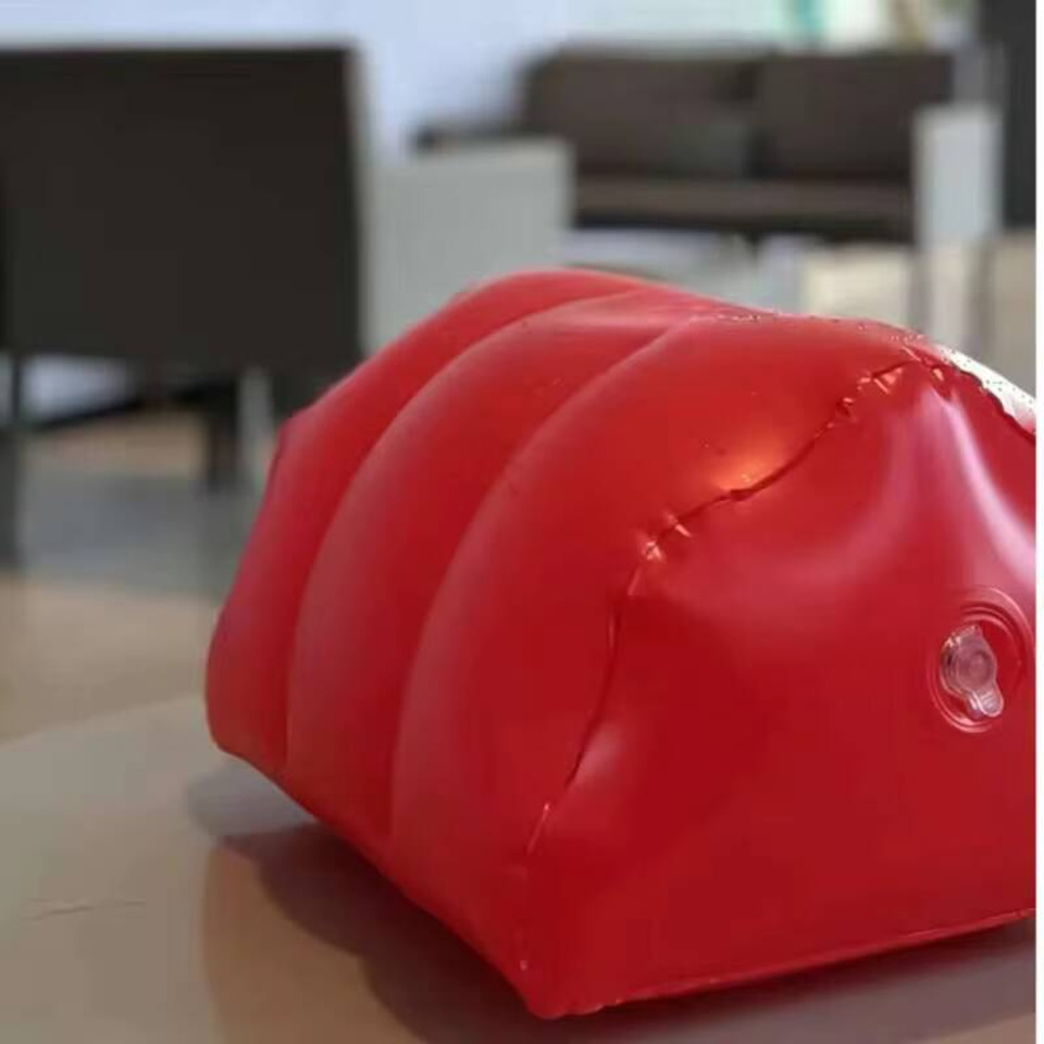 หนัง PU หมอนเป่าลม Half Moon S - Bolster Cushion Round บทวิจารณ์และราคา