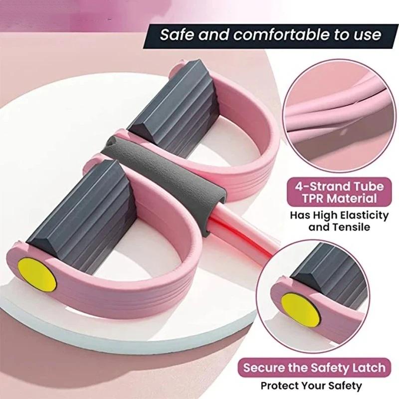 สายยางยืดออกกำลังกายแบบ 4 ท่อร - Pilates Yoga Board บทวิจารณ์และราคา