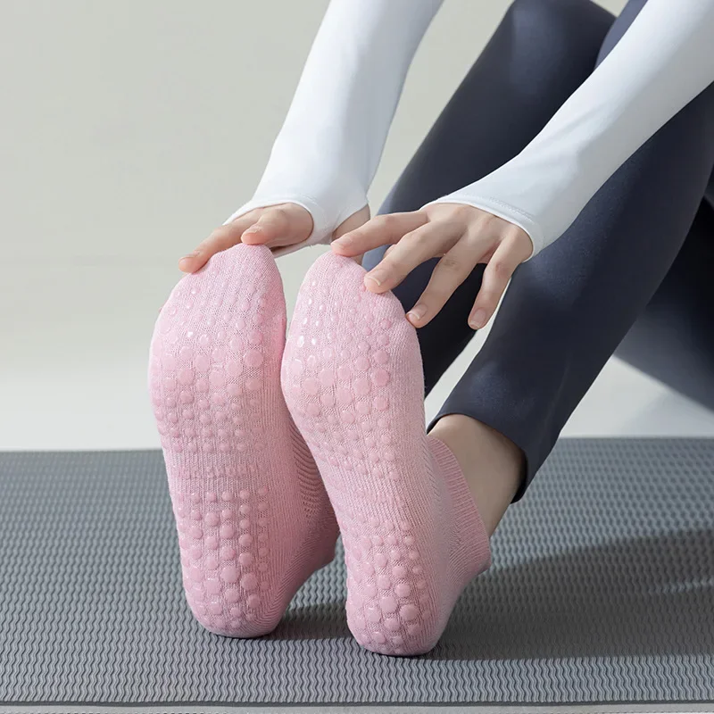 ถุงเท้าโยคะกันลื่นสำหรับผู้หญิ - Pilates Yoga Barre บทวิจารณ์และราคา