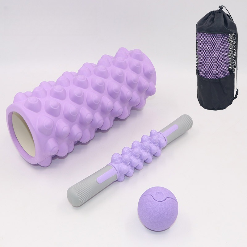 อุปกรณ์โยคะ คอลัมน์โยคะ ไม้กดจ - Pilates Yoga Roller บทวิจารณ์และราคา