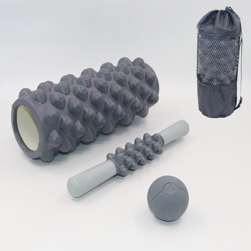 อุปกรณ์โยคะ คอลัมน์โยคะ ไม้กดจ - Pilates Yoga Roller บทวิจารณ์และราคา