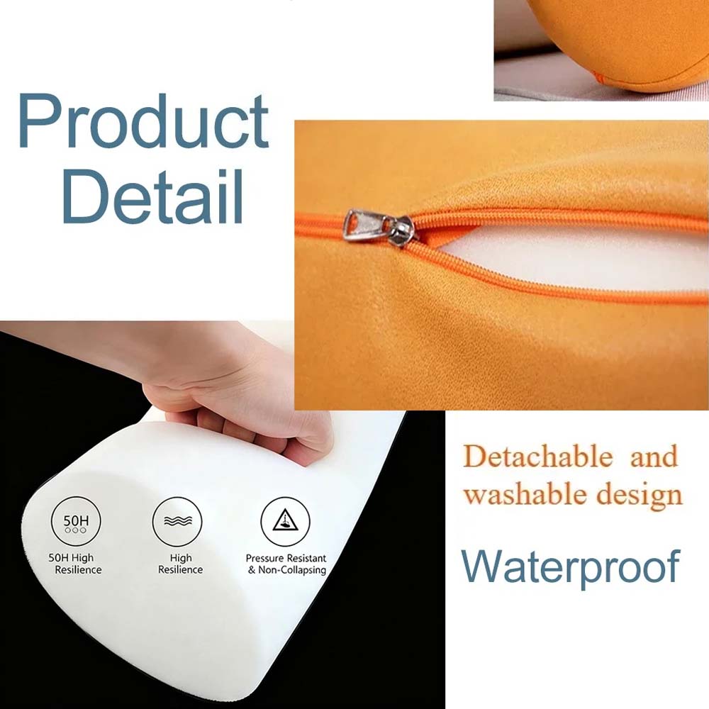 หมอนรองหลังทรงกระบอกเพื่อสุขภา - Bolster Cushion Round บทวิจารณ์และราคา