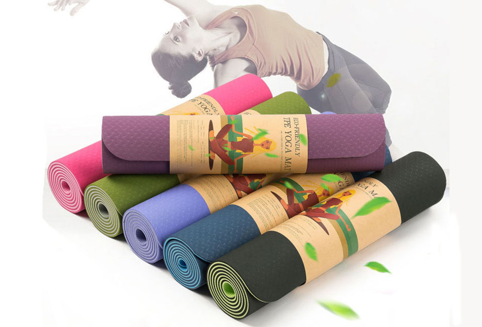 เสื่อโยคะกันลื่น TPE ไร้กลิ่น  - Pilates X Yoga บทวิจารณ์และราคา