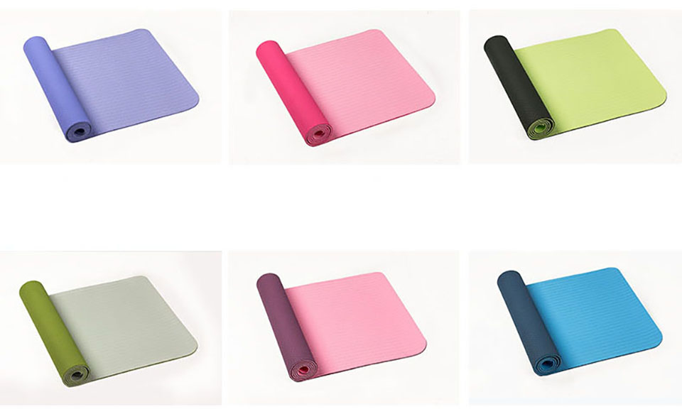 เสื่อโยคะกันลื่น TPE ไร้กลิ่น  - Pilates X Yoga บทวิจารณ์และราคา