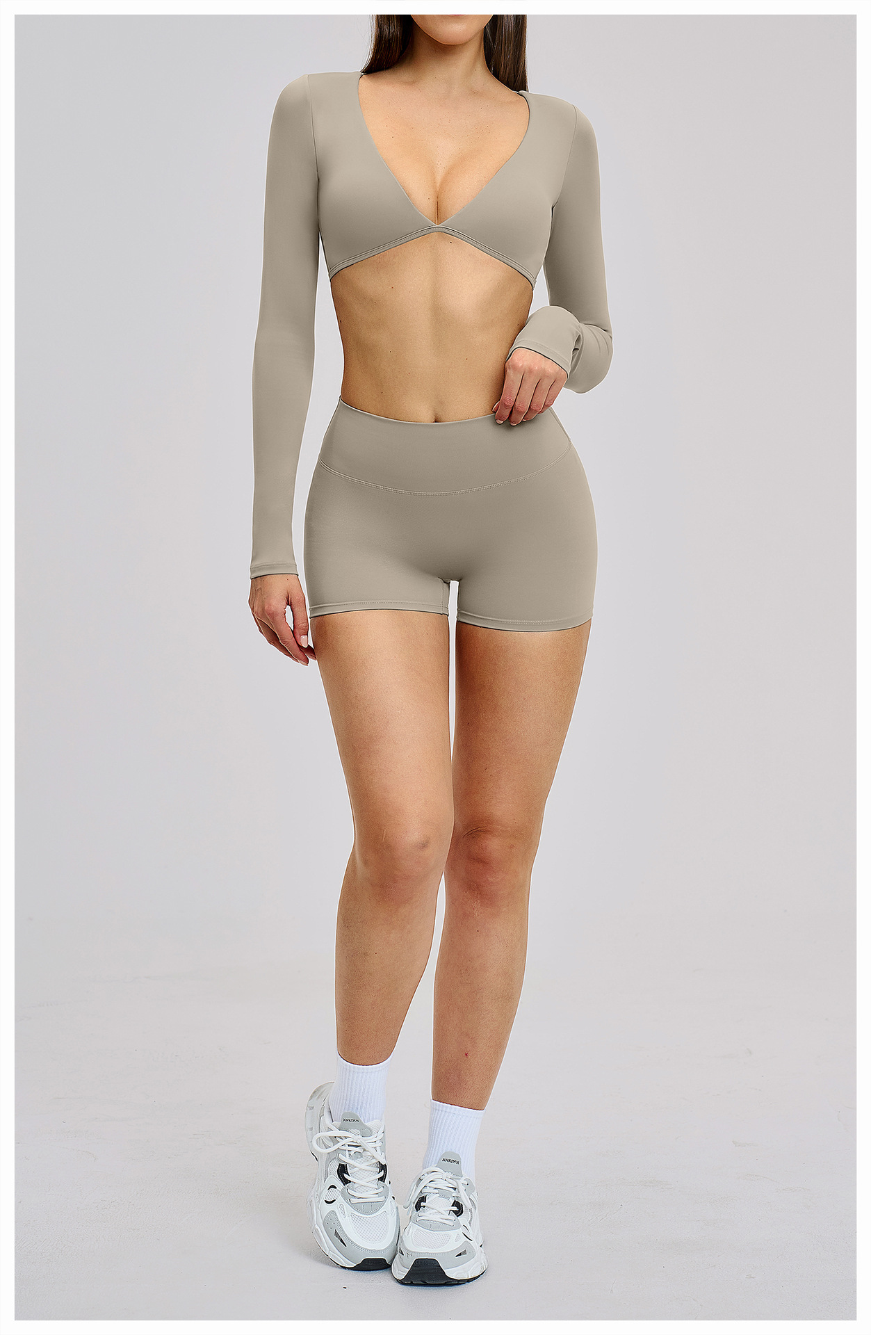 ชุดบราออกกำลังกายแบบเซ็กซี่ คอ - Pilates Yoga Set บทวิจารณ์และราคา