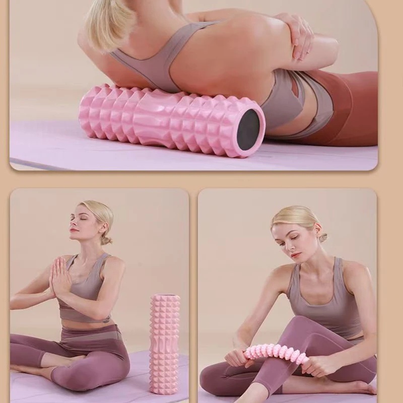 ลูกกลิ้งโฟมกลวง 45 ซม. พร้อมบล - Pilates Yoga Roller บทวิจารณ์และราคา