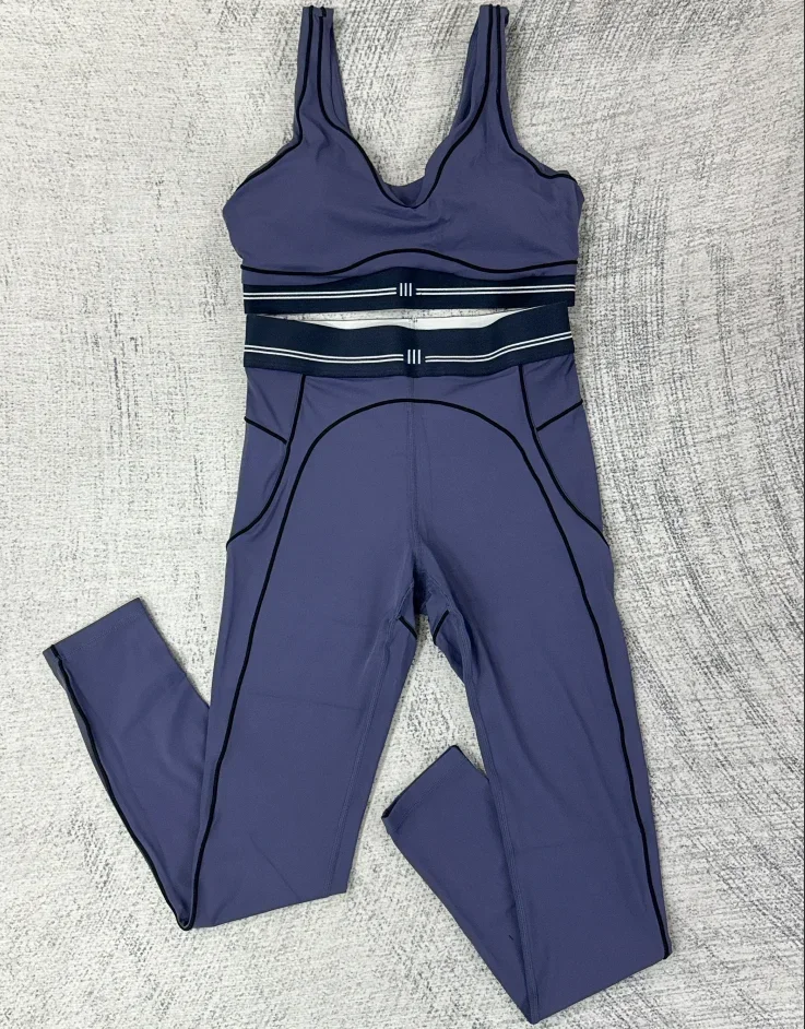 ชุดออกกำลังกายสองชิ้น เสื้อกล้ - Pilates Yoga Set บทวิจารณ์และราคา