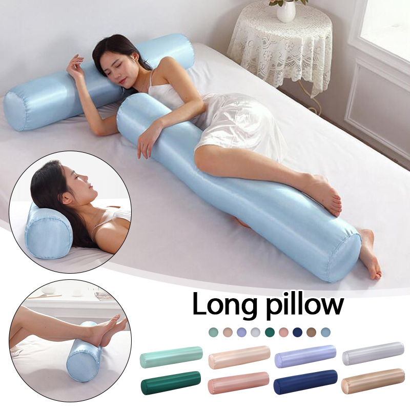 หมอนรองคอแบบม้วนทำจากไหมน้ำแข็ - Bolster Cushion Round บทวิจารณ์และราคา