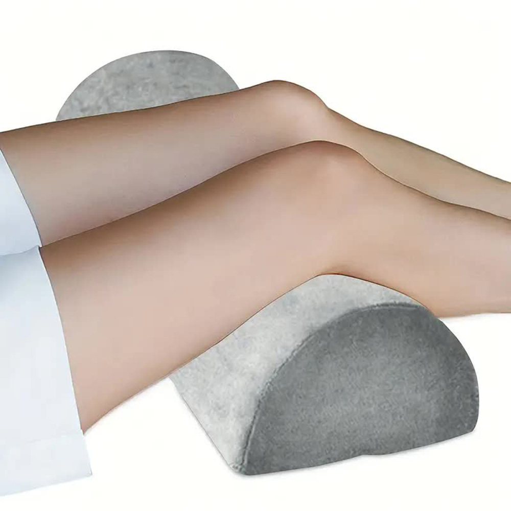 1 PC Half Moon หมอนสําหรับขาเข - Bolster Cushion Round บทวิจารณ์และราคา