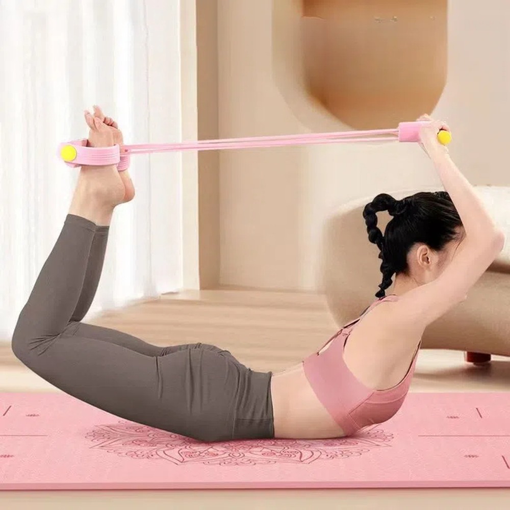 ชุดอุปกรณ์ออกกำลังกายแบบยางยืด - Pilates Yoga Board บทวิจารณ์และราคา