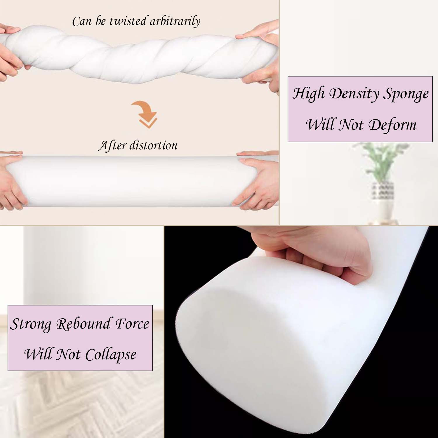 หมอนทรงกระบอกผ้าลูกฟูกแบบยาว ม - Bolster Cushion Round บทวิจารณ์และราคา