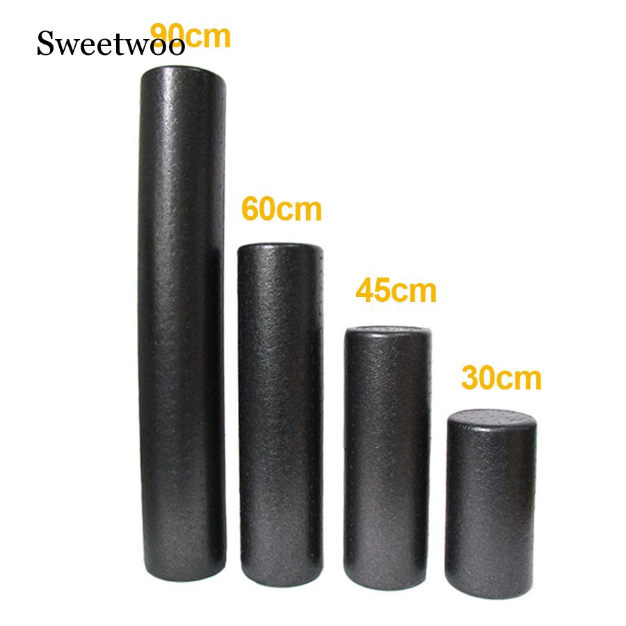 โยคะคอลัมน์ฟิตเนสโยคะโฟม Rolle - Pilates Yoga Roller บทวิจารณ์และราคา