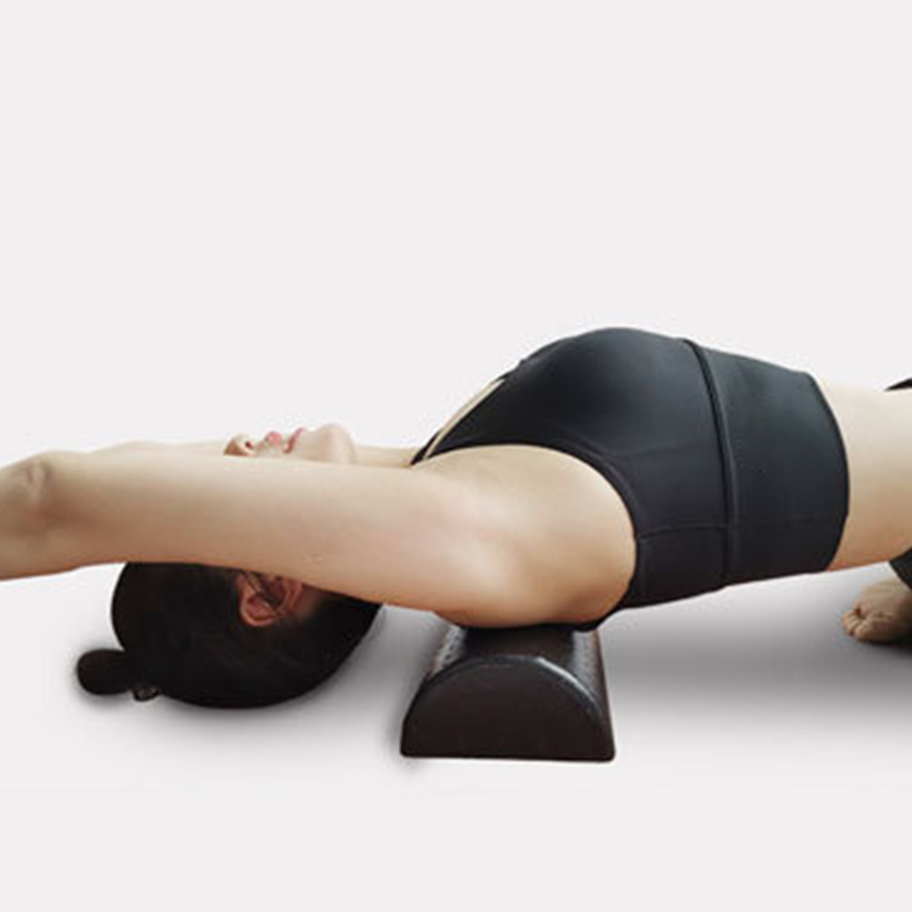 ลูกกลิ้งนวดโยคะแบบครึ่งวงกลม ล - Pilates Yoga Roller บทวิจารณ์และราคา