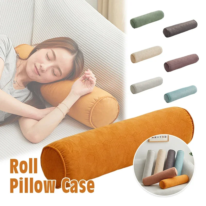 รอบหมอนเตียงที่ถอดออกได้ม้วนหั - Bolster Cushion Round บทวิจารณ์และราคา