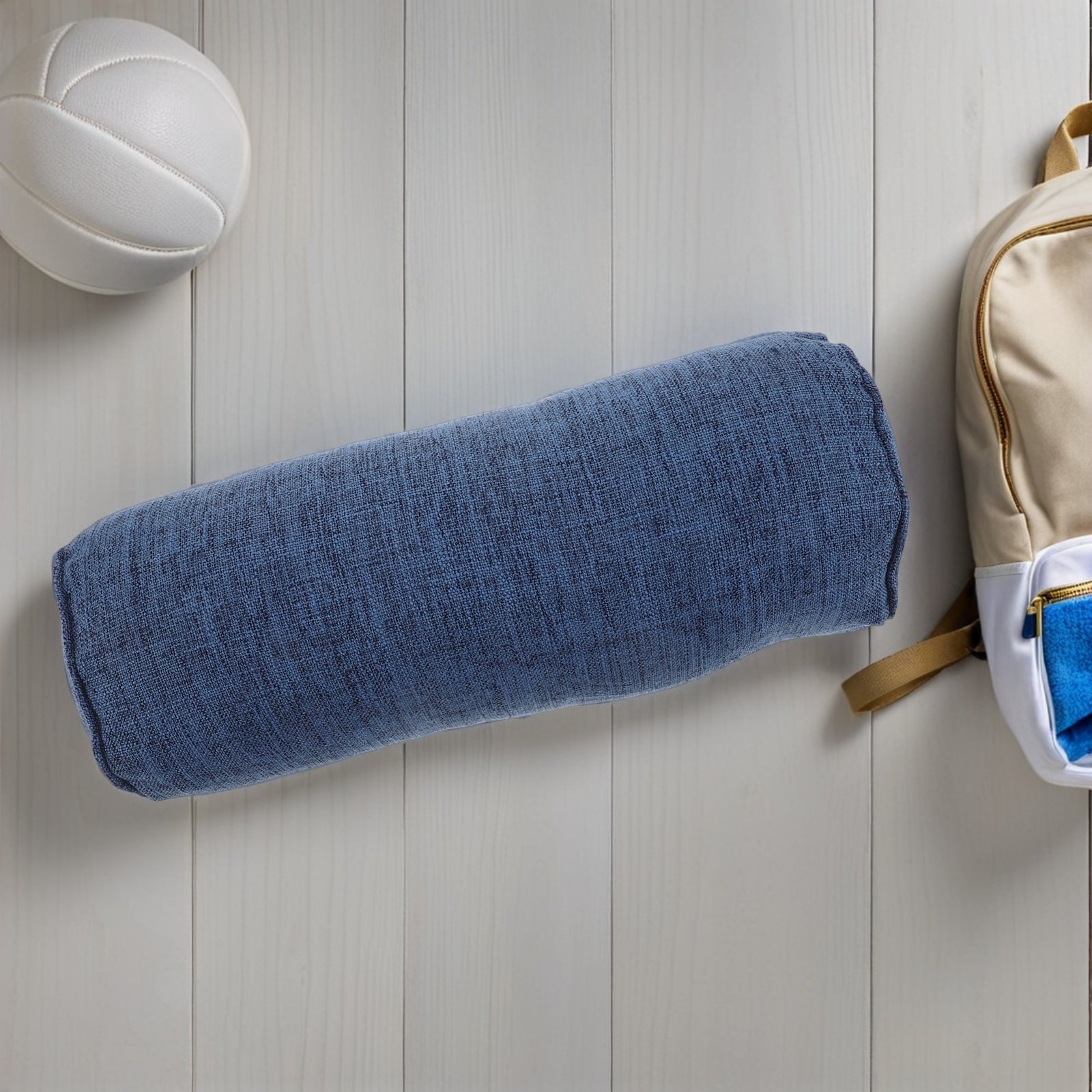 หมอนโยคะทรงกระบอก รองรับหลังแล - Bolster Cushion Round บทวิจารณ์และราคา