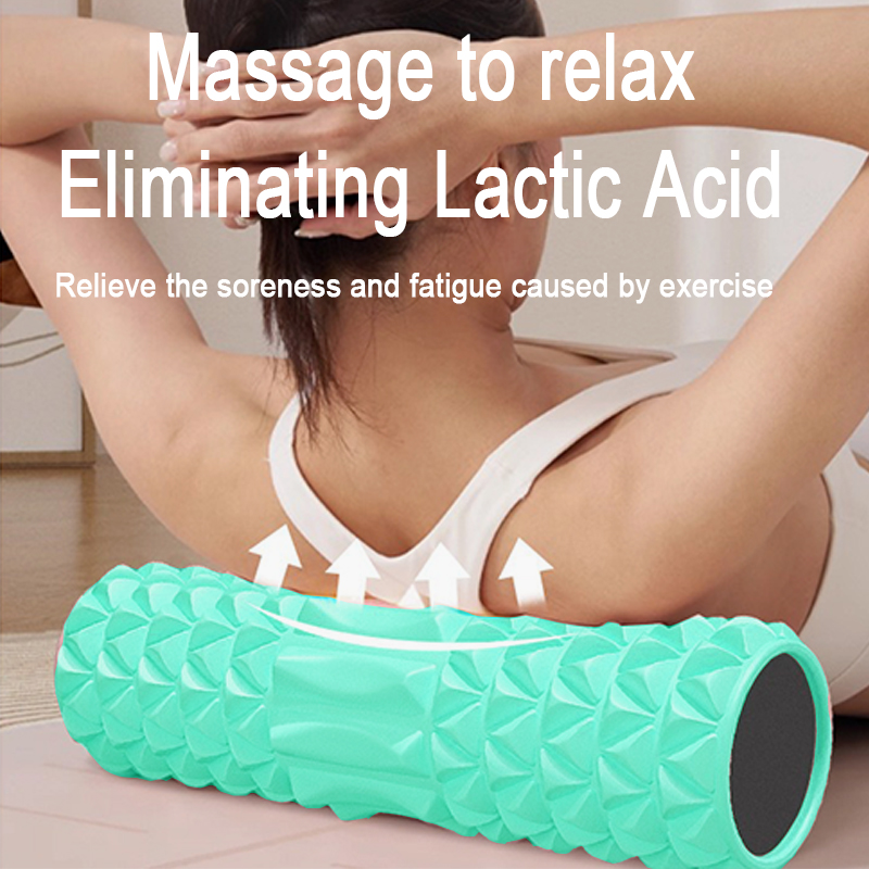ลูกกลิ้งโฟม EVA สำหรับนวดหลัง  - Pilates Yoga Roller บทวิจารณ์และราคา