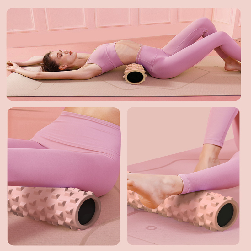 ลูกกลิ้งโฟม EVA สำหรับนวดหลัง  - Pilates Yoga Roller บทวิจารณ์และราคา