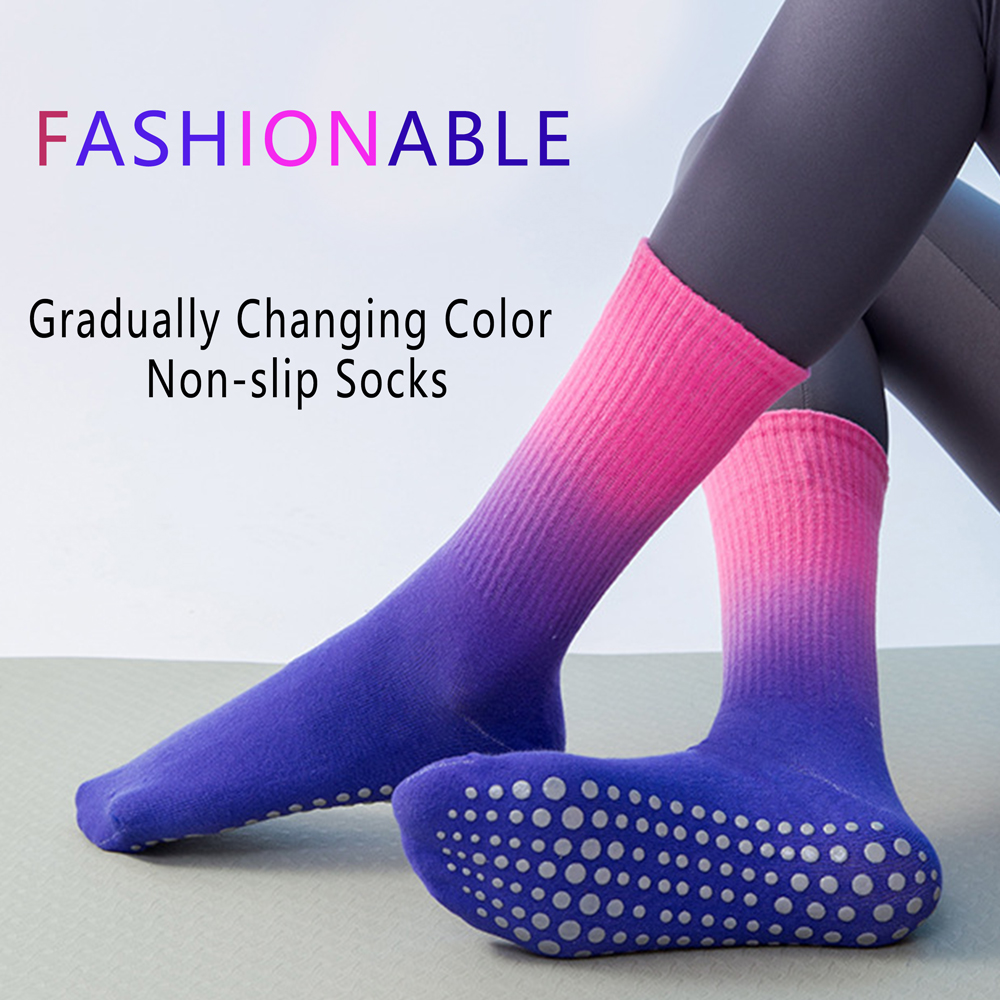 ผู้หญิงที่มีสีสันกีฬาถุงเท้าผ้ - Pilates Yoga Youtube บทวิจารณ์และราคา