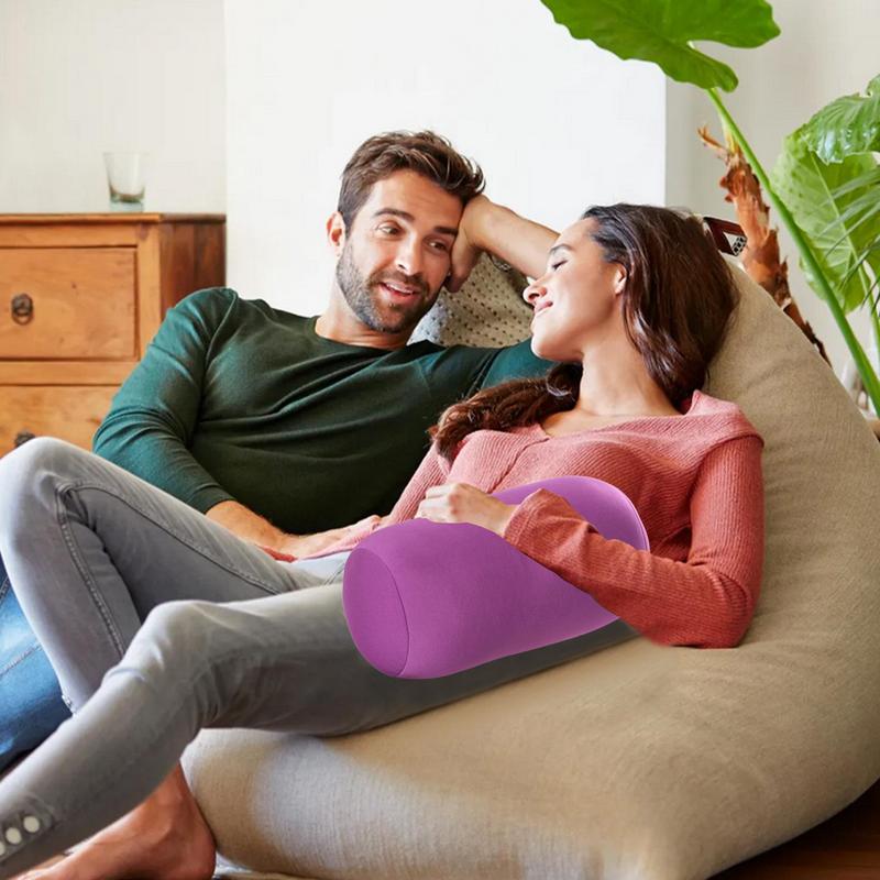 หมอนรองคอทรงกลมแบบพกพาหมอนไมโค - Bolster Cushion Round บทวิจารณ์และราคา
