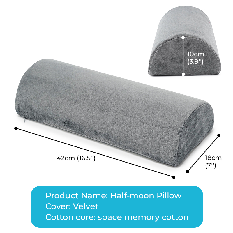 หมอนรองร่างกายทรงครึ่งวงกลมสำห - Bolster Cushion Round บทวิจารณ์และราคา